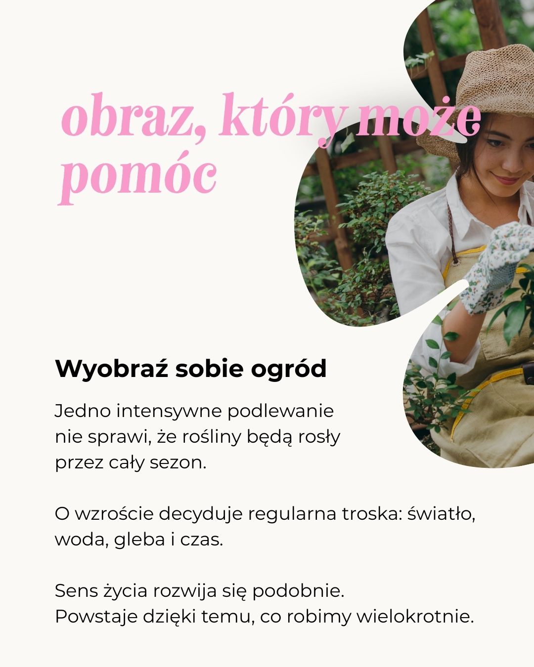 Wyobraź sobie ogród.